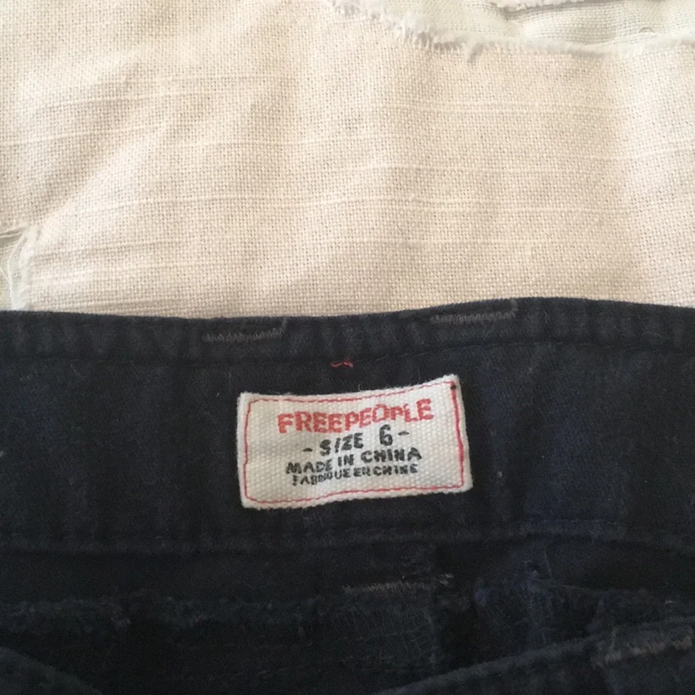 Free people skinny ankle‎ pants- navy